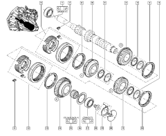 Ρουλεμάν Γνήσιο Renault 25X62X17 3220300Q0J Ρουλεμάν Γνήσιο Renault 25X62X17 3220300Q0J