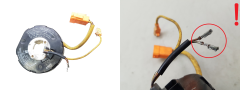 Δακτύλιος αερόσακου Opel 90491755 GM