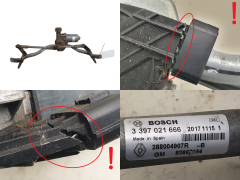 Μηχανισμός Υαλοκαθαριστήρων Trafic 3 Vivaro 2 NV300 288004907R 93867984 1065