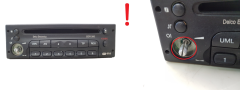 Ραδιόφωνο CD player Opel 90566821 CDR500 2F4 GM Delco