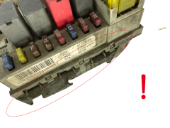 Κουτί ασφαλειών 51724394 0051724394057657 Alfa Romeo Delphi 58145