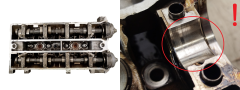 Κυλινδροκεφαλή Ford XS4E-6090-BA 1.6 16V FYDA 2