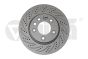 Δίσκος φρένων Εμπρός Αριστερή 7L6615301N 66151716601 VW Touareg Vika